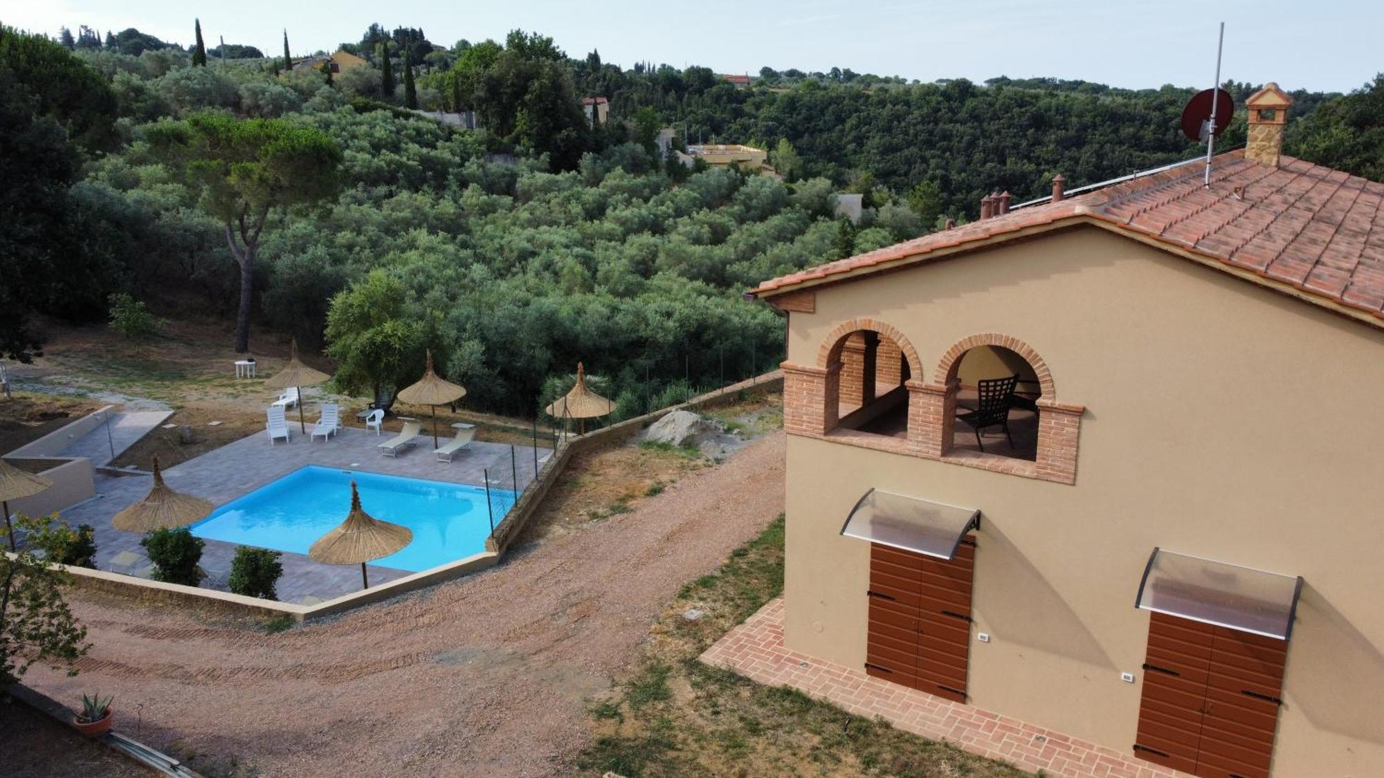 Agriturismo I Cerroni Montescudaio Eksteriør billede